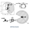 Brazo robótico Industrial automático de 6 ejes de alta calidad BR2013A para recoger y cortar soldadura