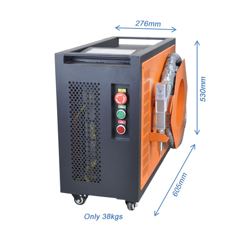 La máquina de soldadura láser portátil refrigerada por aire