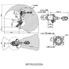 Brazo de robots industriales automatizado de 6 ejes BR2110A para soldar