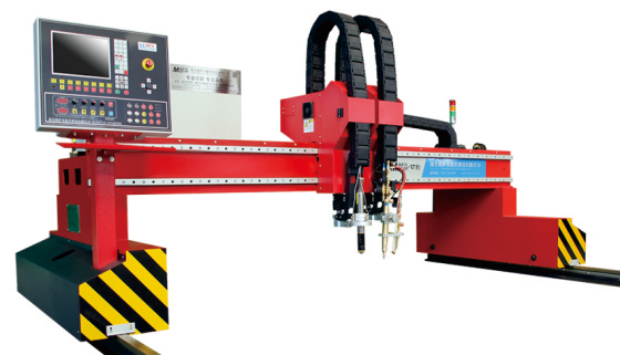 Máquina cortadora por llama de plasma de pórtico pesado serie B